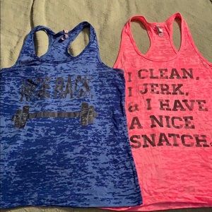 Bundle of Crossfit racerbacks
